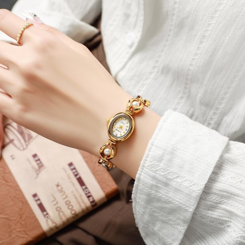 Luxury Watch For Sale - Medieval luxury imitation pearl watch, new