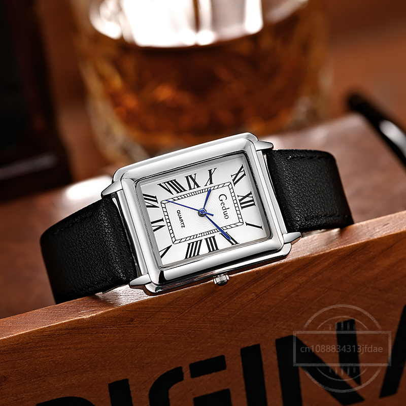 Luxury Watch Collection - New Fashion Designer Rectangle Dial Quartz