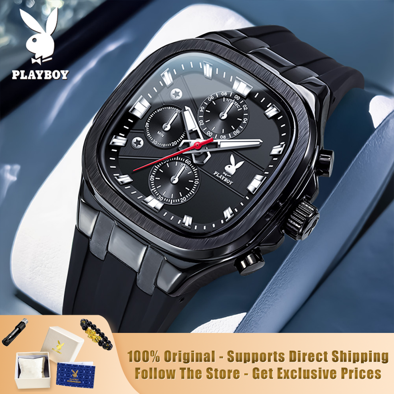 Luxury Watch Brands - PLAYBOY 3076 Brand original authentic watches