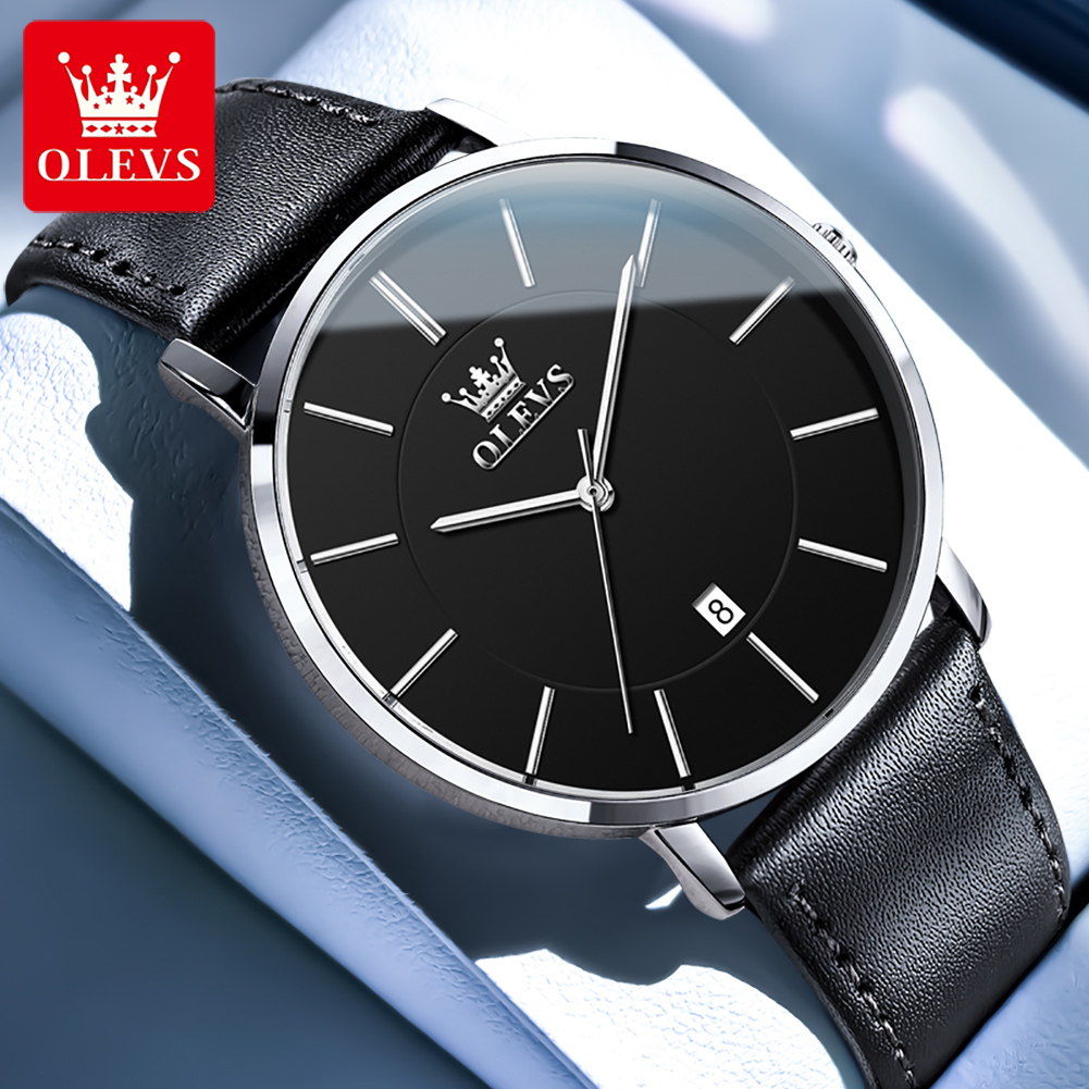 OLEVS Ultra Thin 6.5mm Top Ori - огляд і ціна Luxury Watch For Sale