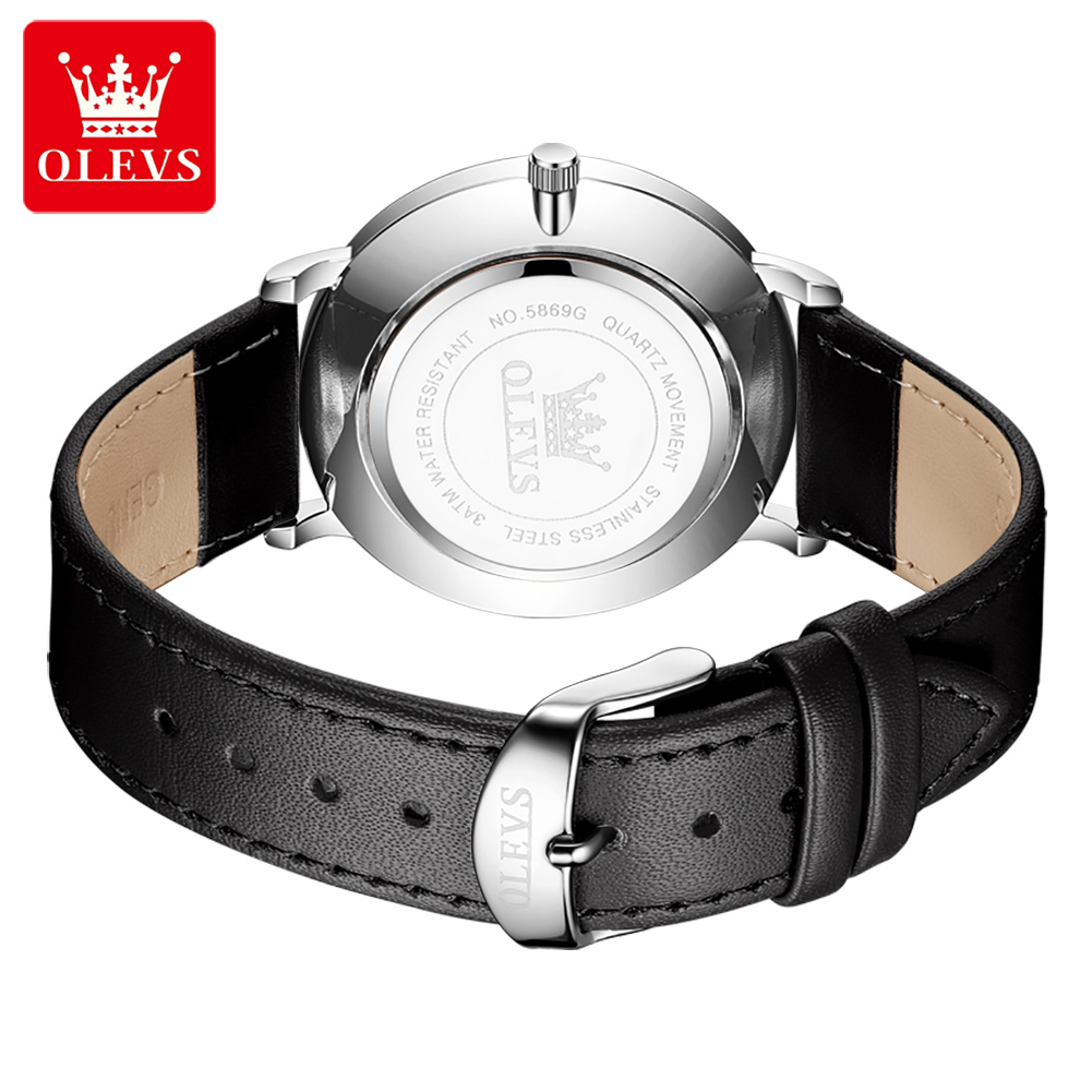 OLEVS Ultra Thin 6.5mm Top Ori - огляд і ціна Luxury Watch For Sale
