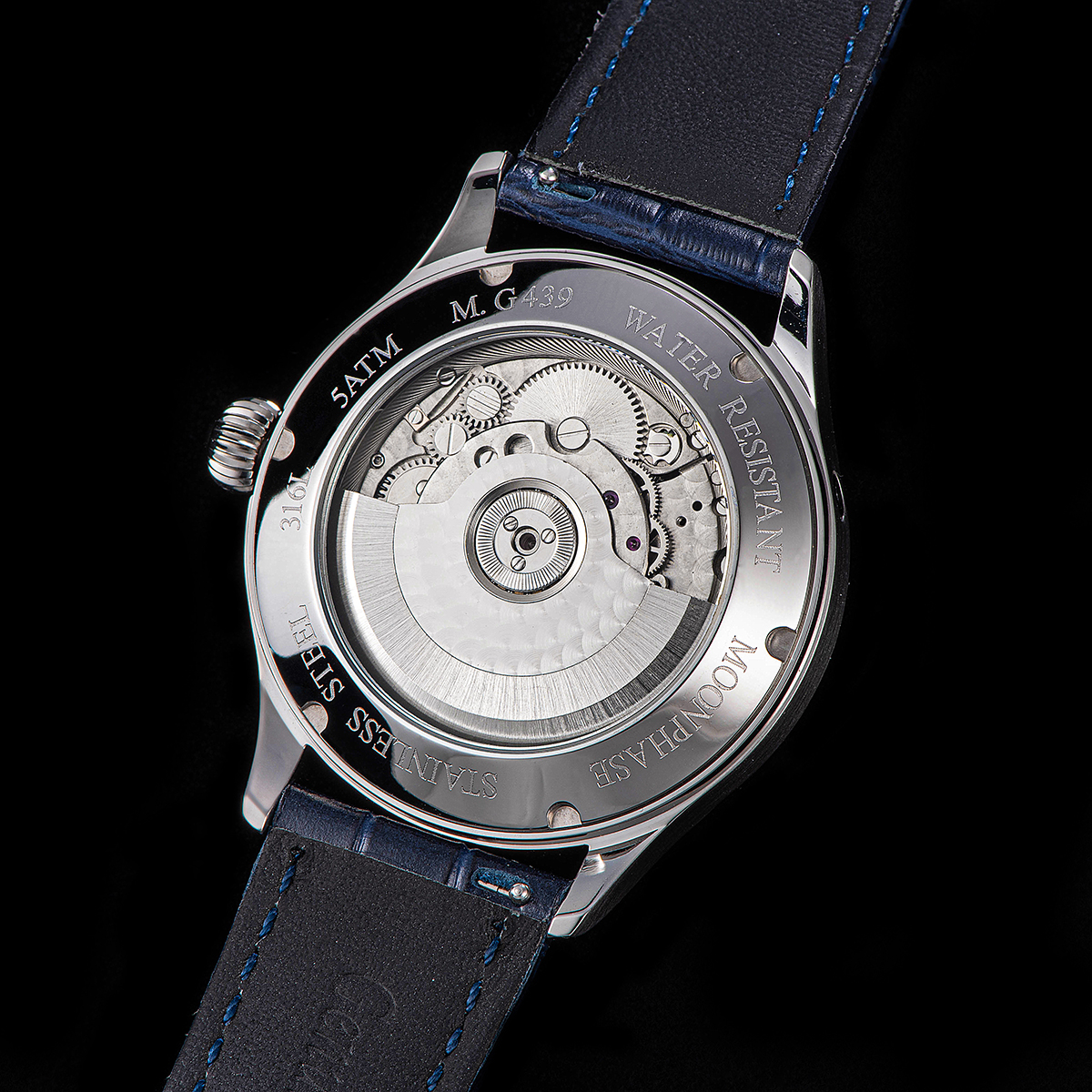 Sugess Moonphase Watch of Men  - огляд і ціна Minute Repeater Watch