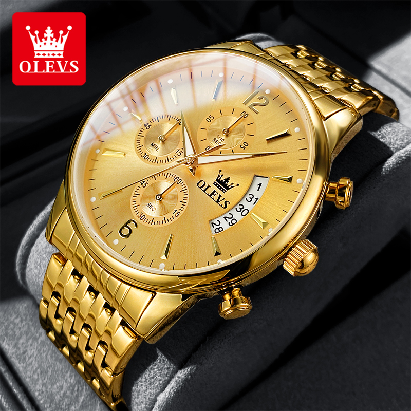 OLEVS luxury brand men's watch - огляд і ціна Luxury Watch Brands