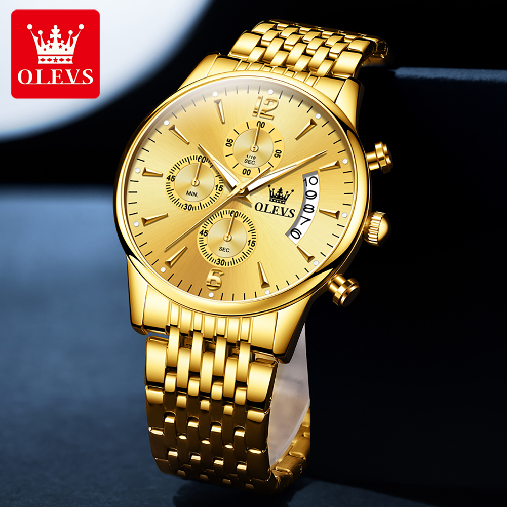 OLEVS luxury brand men's watch - огляд і ціна Luxury Watch Brands