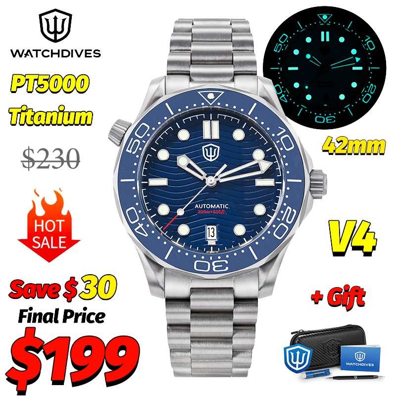 Watchdives WD007 V4 007 NTTD M - огляд і ціна Luxury Watch Collection