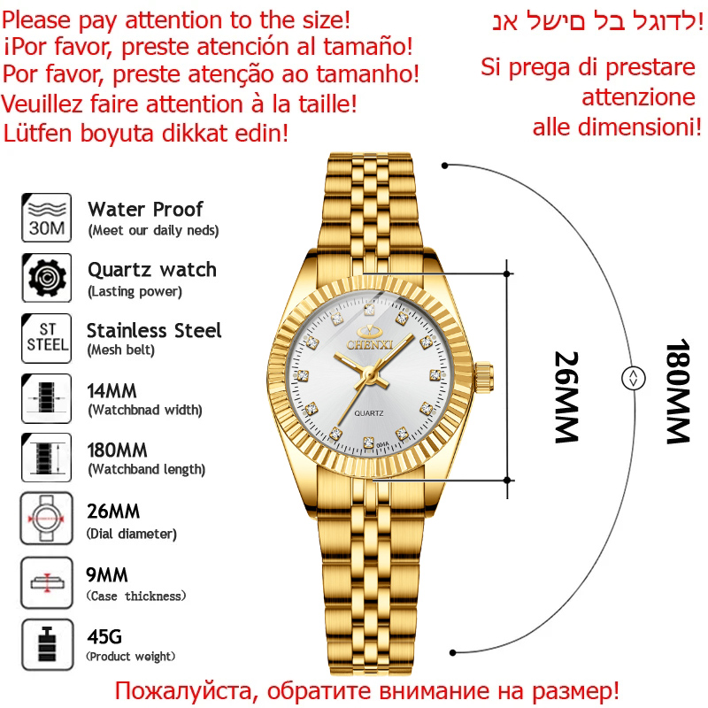 CHENXI Hot Sale Luxury Women's - огляд і ціна Luxury Watch For Sale