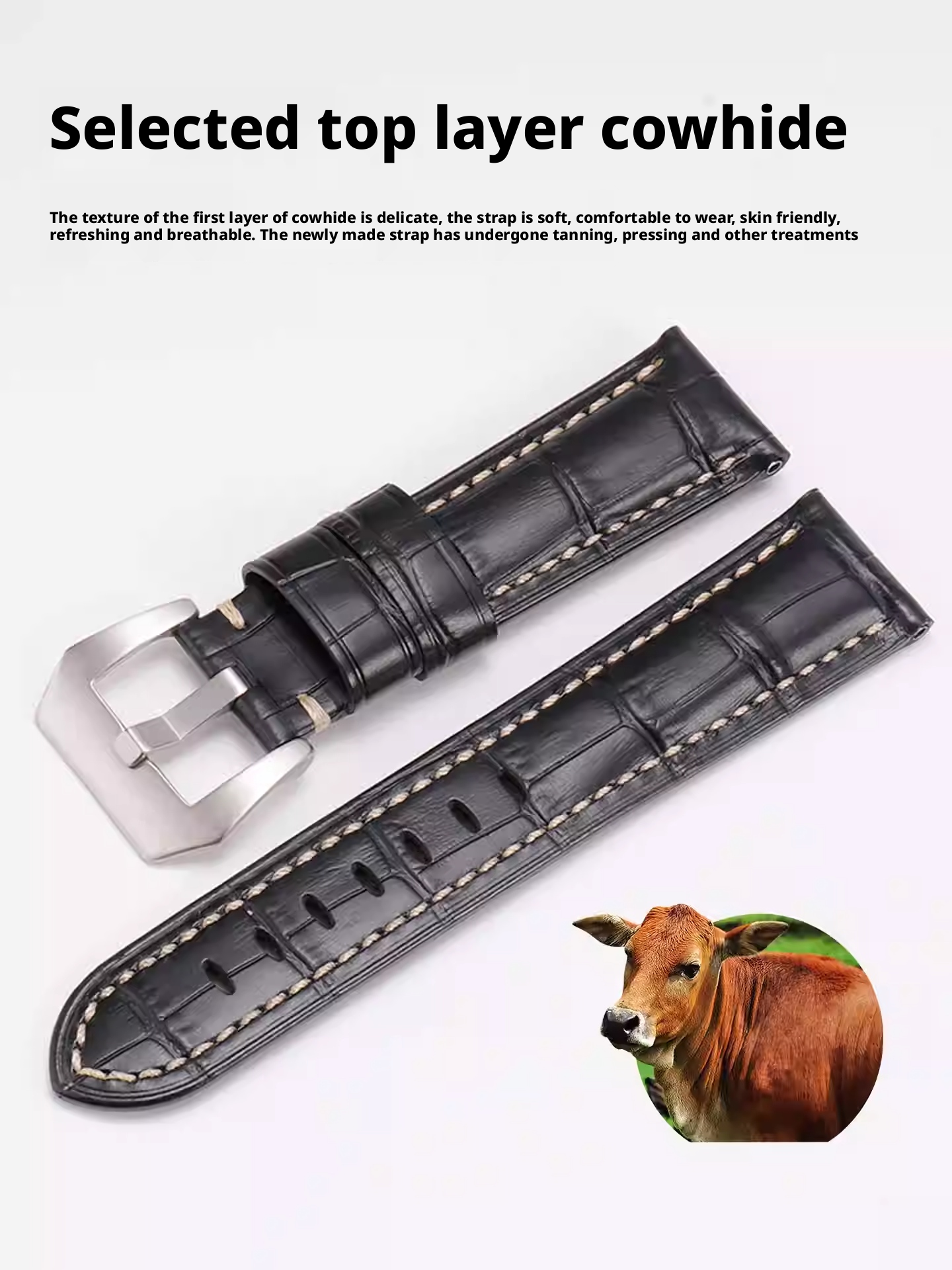 Luxury genuine cowhide crocodi - огляд і ціна Luxury Watch Panerai