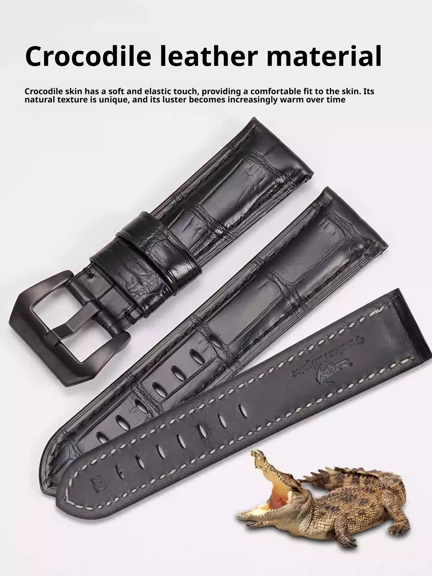 Luxury genuine cowhide crocodi - огляд і ціна Luxury Watch Panerai