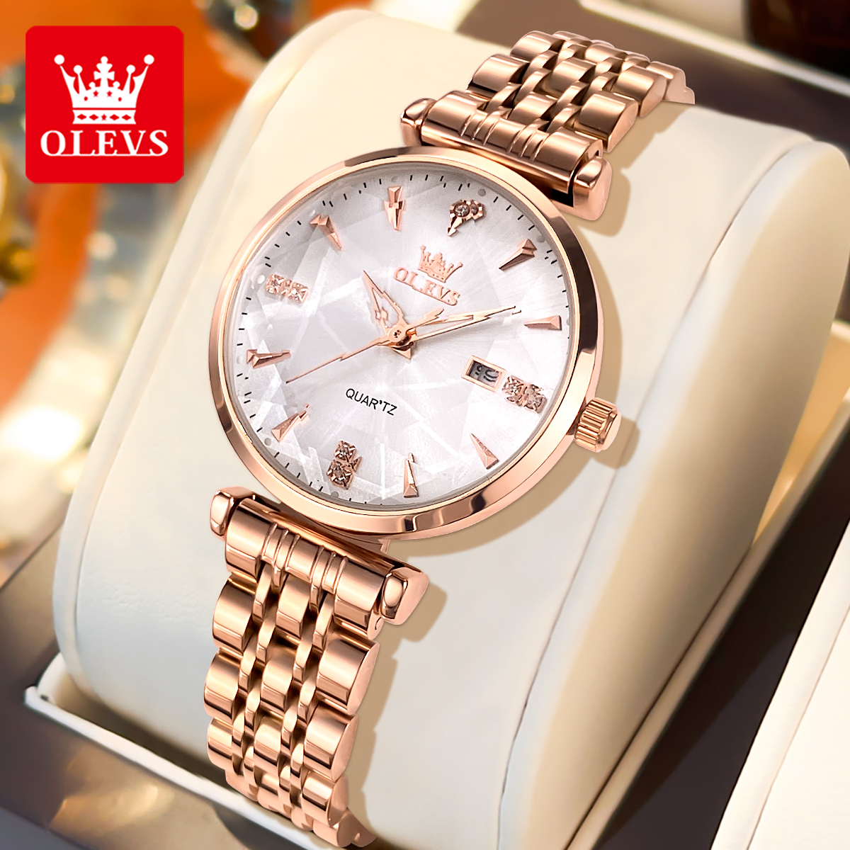 OLEVS brand beautiful women's  - огляд і ціна Luxury Watch Brands
