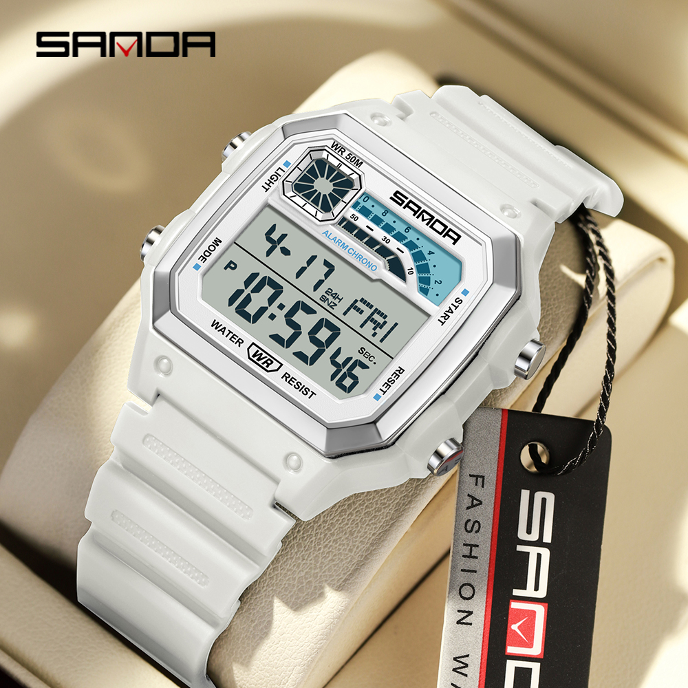 SANDA 6196 Men Electronic Watc - огляд і ціна Minute Repeater Watch