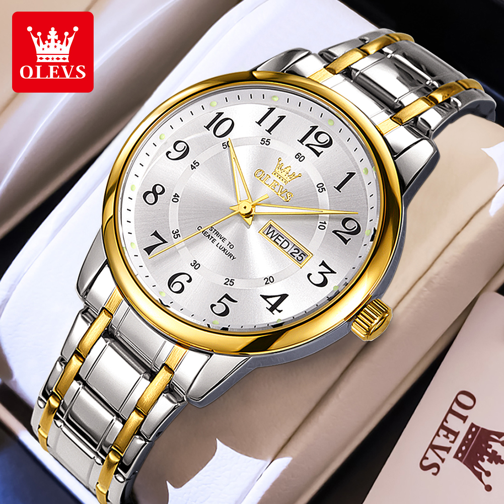 OLEVS Casual fashion men's wat - огляд і ціна Luxury Watch Brands