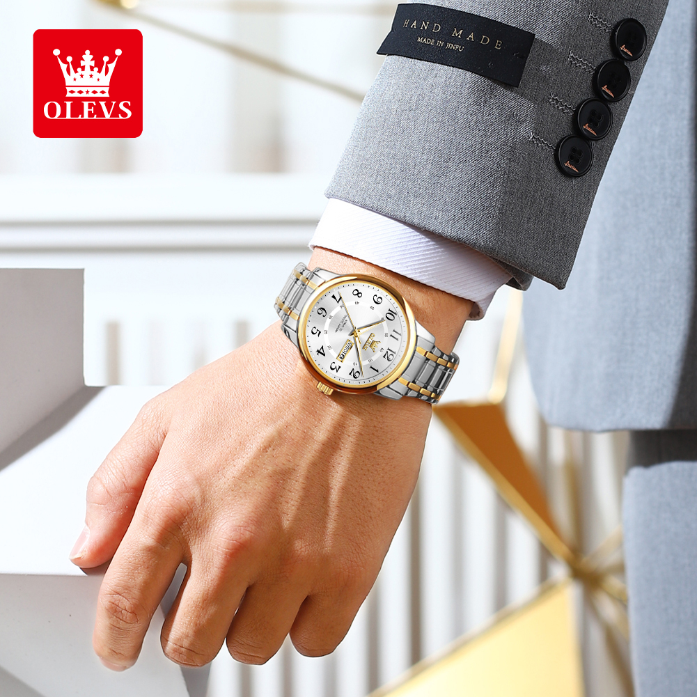 OLEVS Casual fashion men's wat - огляд і ціна Luxury Watch Brands
