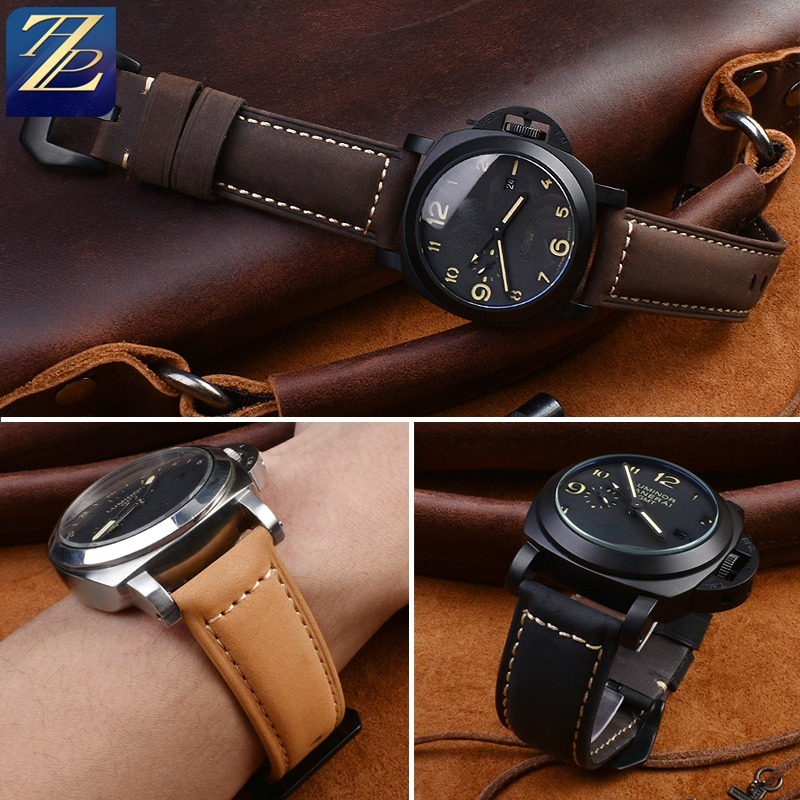 Handmade Genuine Leather Strap - огляд і ціна Luxury Watch Panerai
