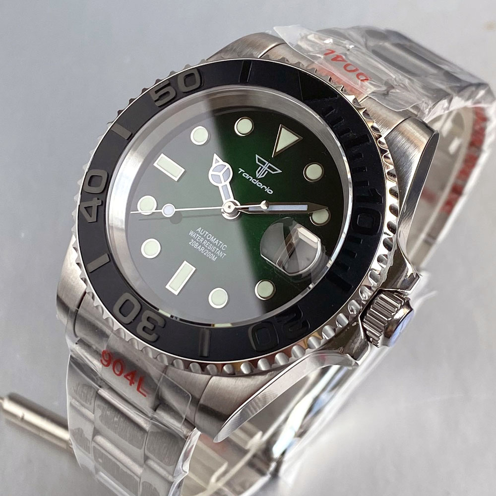 MIYOTA 8215 Automatic Watch Me - огляд і ціна Luxury Watch With Green Dial