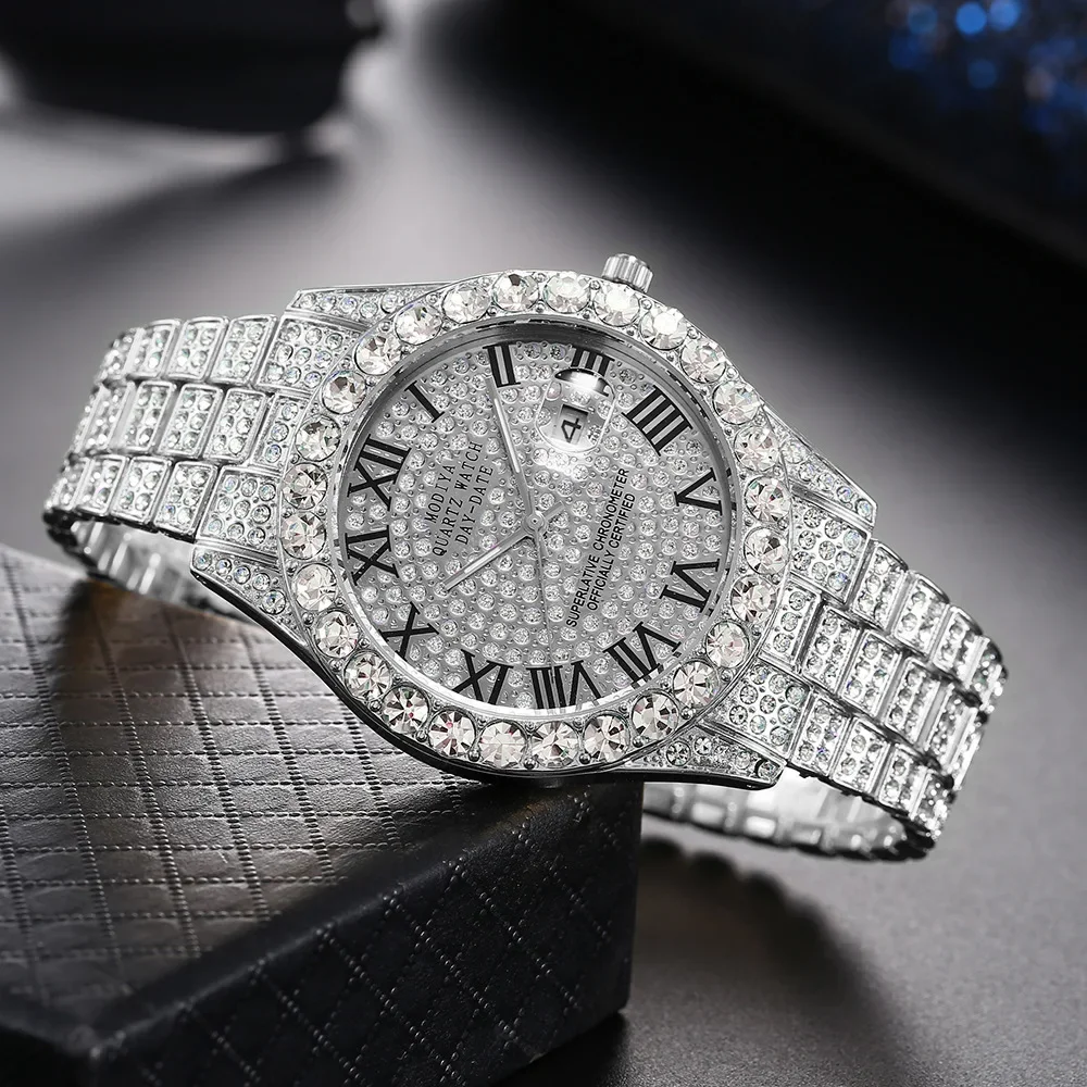 Hot Sale Diamond Bling Watch M - огляд і ціна Luxury Watch For Sale