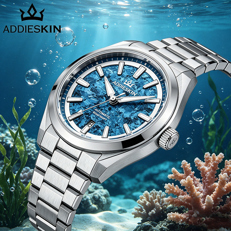 ADDIESKIN K006 Blue Crystalliz - огляд і ціна Minute Repeater Watch