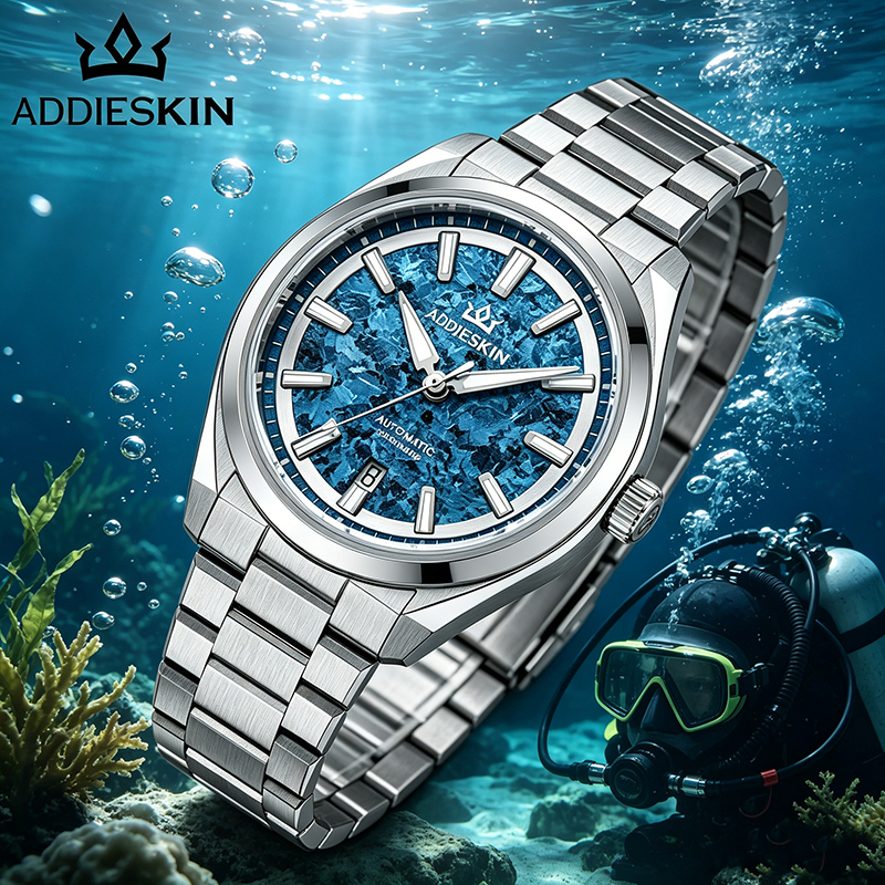 ADDIESKIN K006 Blue Crystalliz - огляд і ціна Minute Repeater Watch