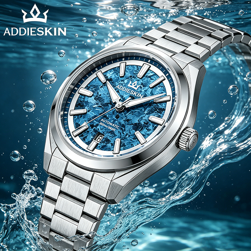ADDIESKIN K006 Blue Crystalliz - огляд і ціна Minute Repeater Watch