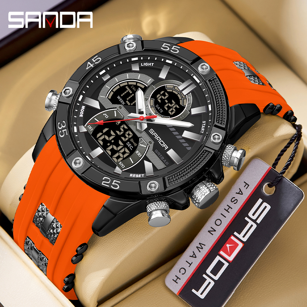 SANDA New 6162 Fashionable Men - огляд і ціна Minute Repeater Watch