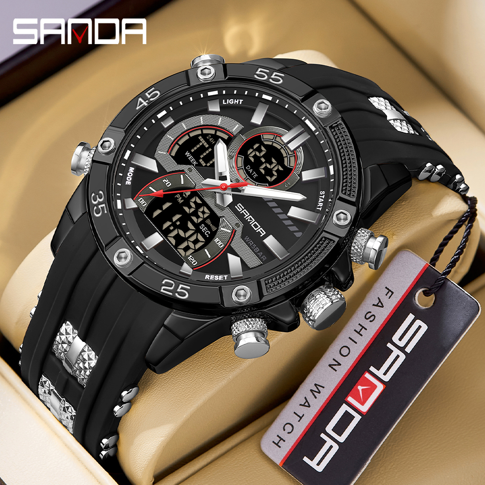 SANDA New 6162 Fashionable Men - огляд і ціна Minute Repeater Watch