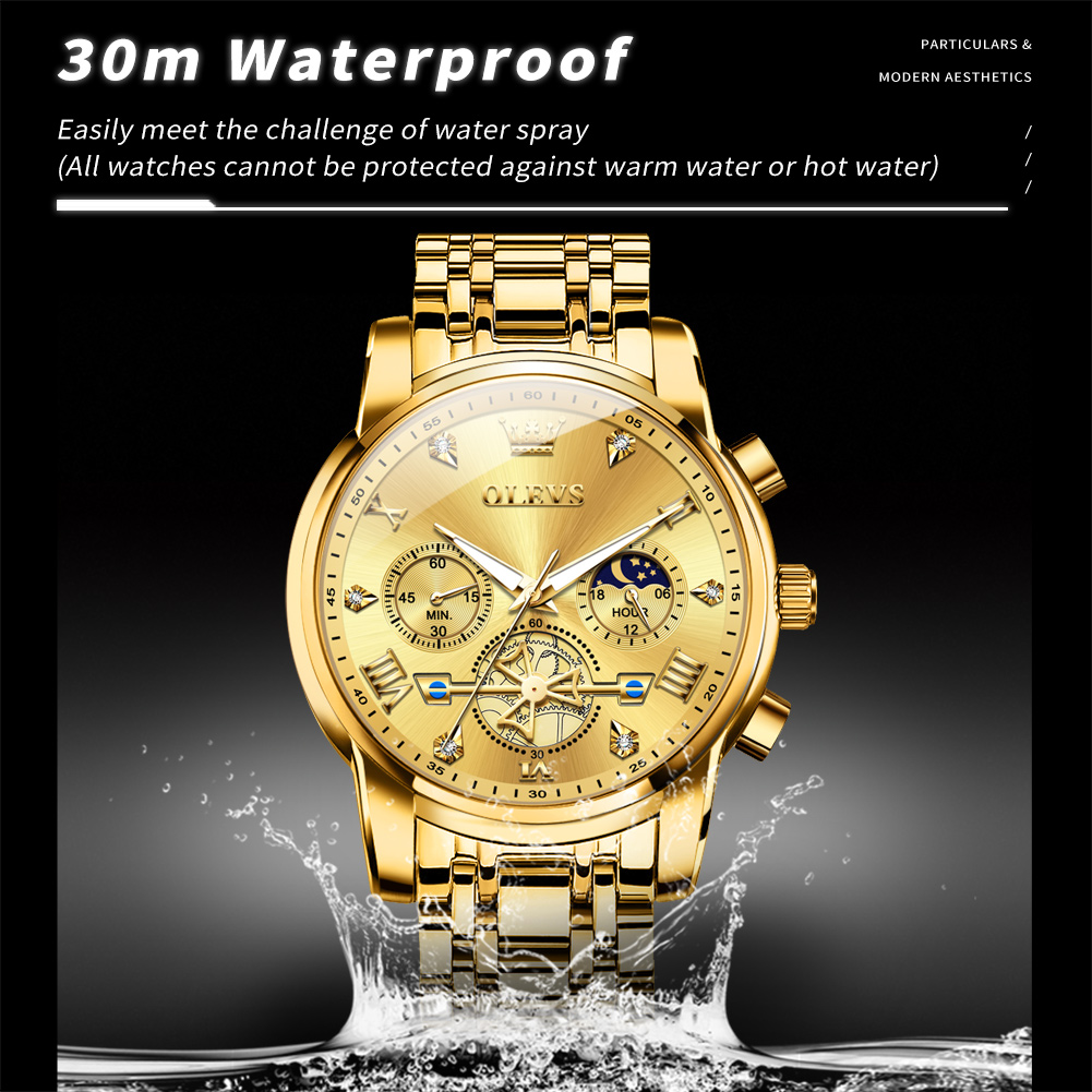 OLEVS 2856 Brand original auth - огляд і ціна Luxury Watch Brands