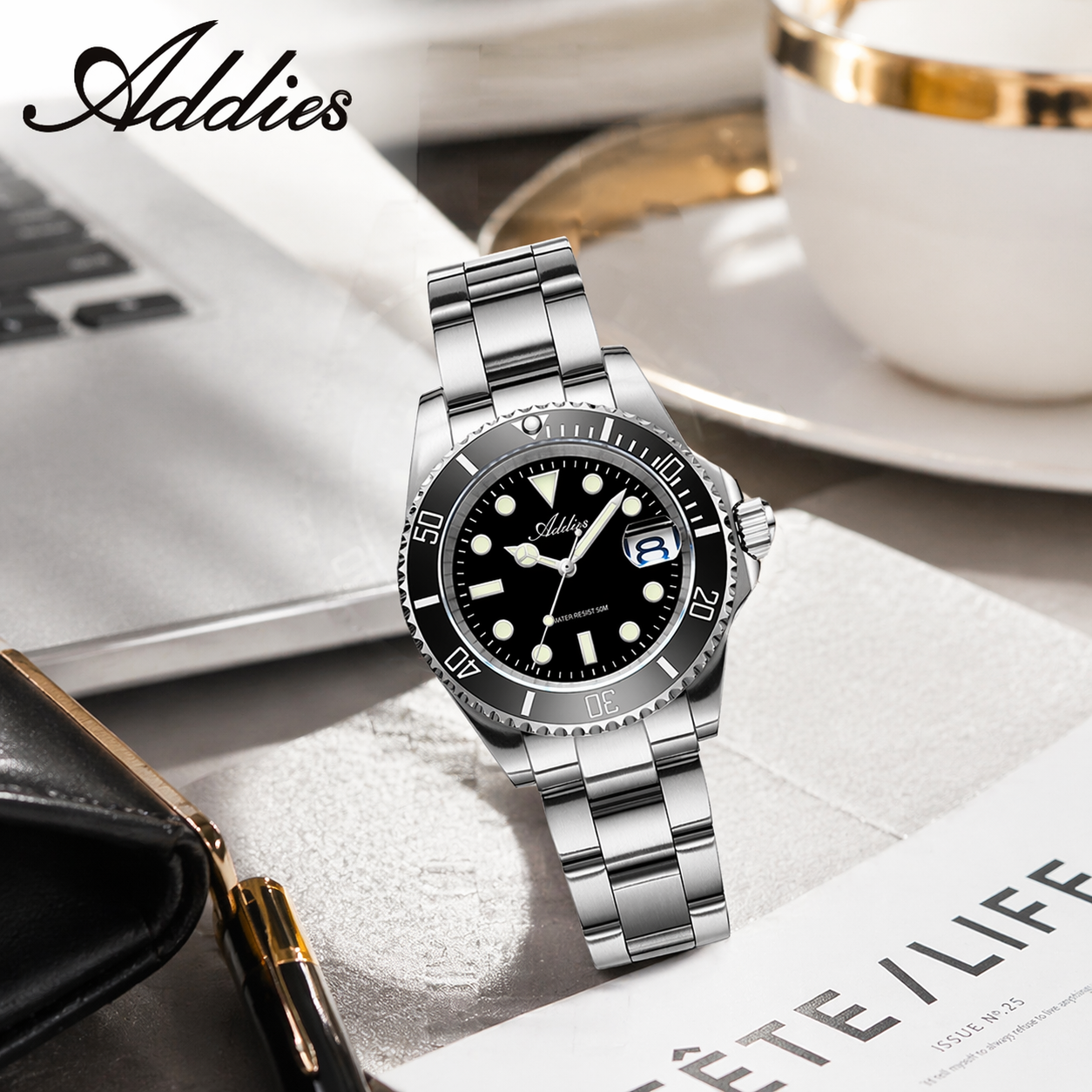 Addies Push Button Hidden Clas - огляд і ціна Luxury Watch Japan