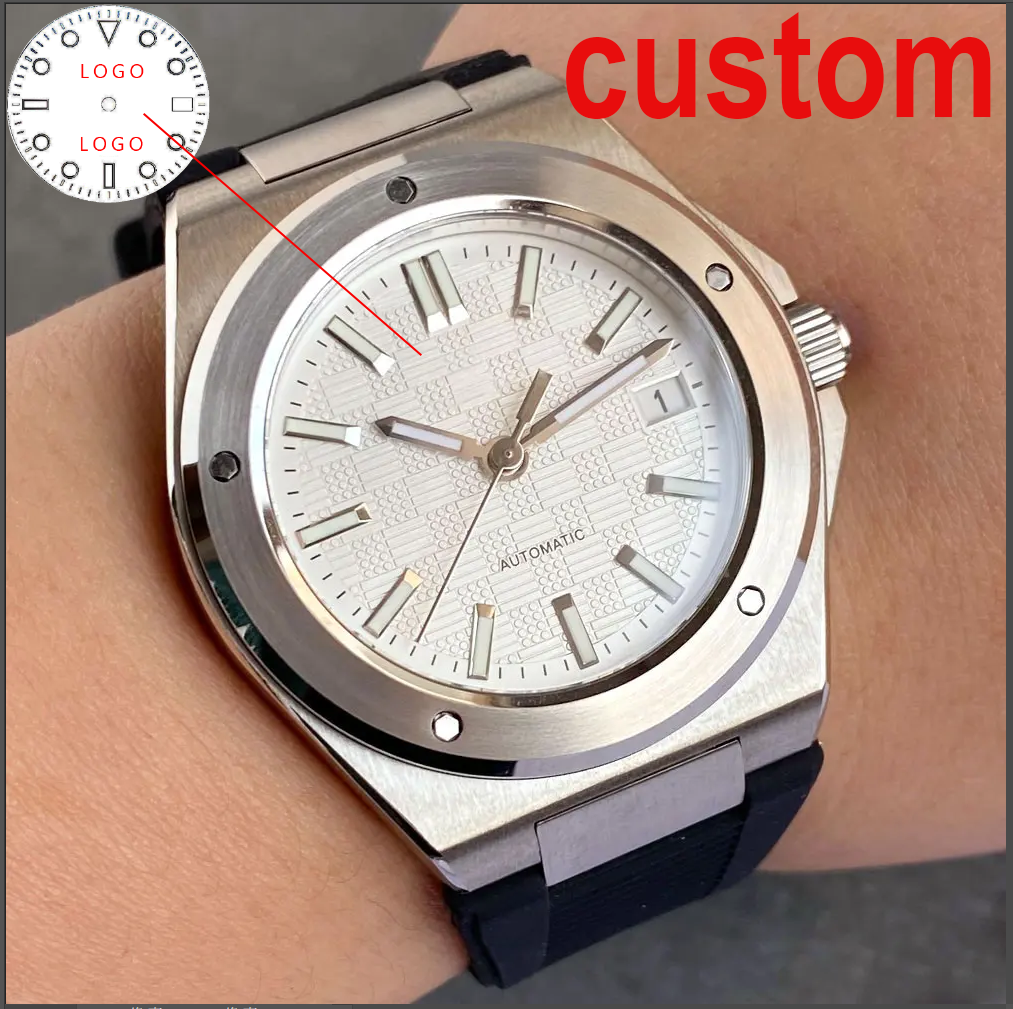 Custom New Silver 40mm Round B - огляд і ціна Luxury Watch Japan