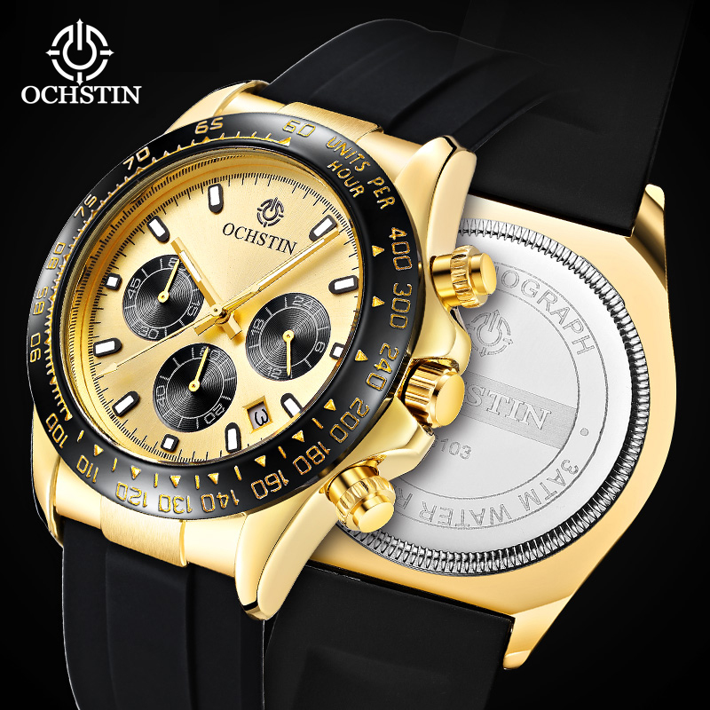 OCHSTIN Man Silicone Strap Wri - огляд і ціна Luxury Watch For Sale