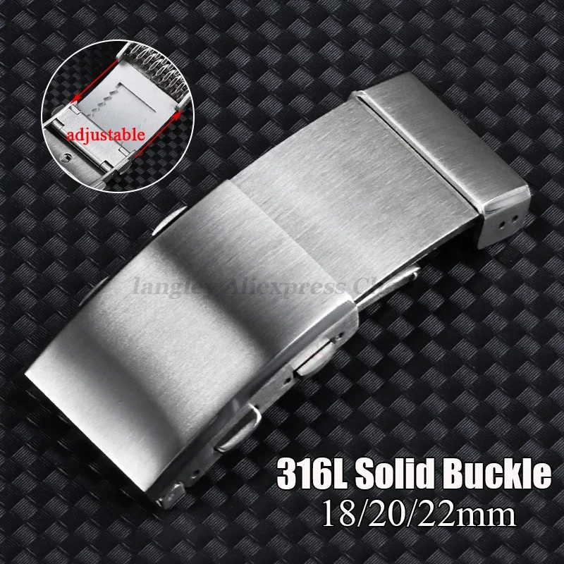18/20/22mm 316L Solid Stainles - огляд і ціна Luxury Watch Collection