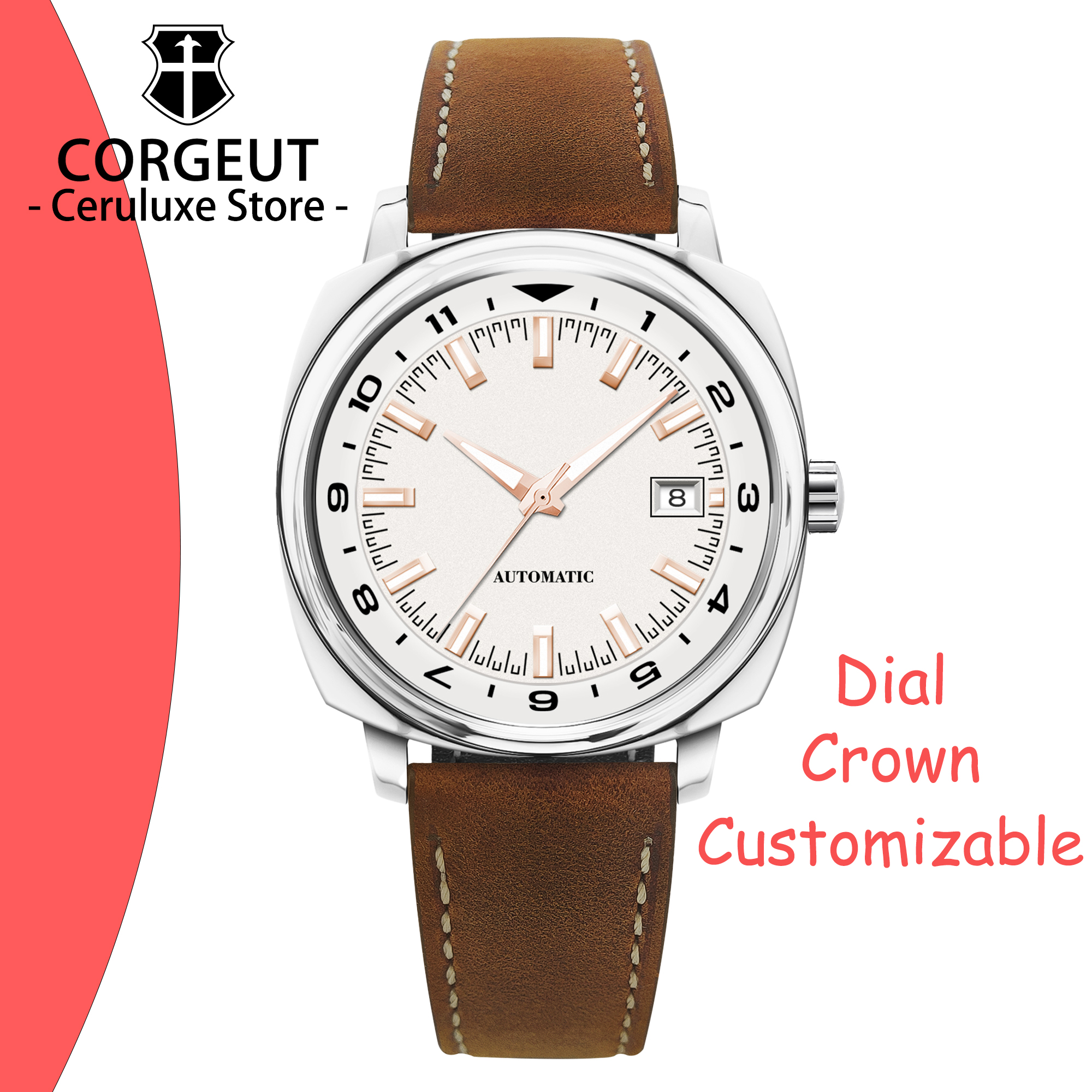 CUSTOM 42MM Stainless Steel Sa - огляд і ціна Luxury Watch Collection