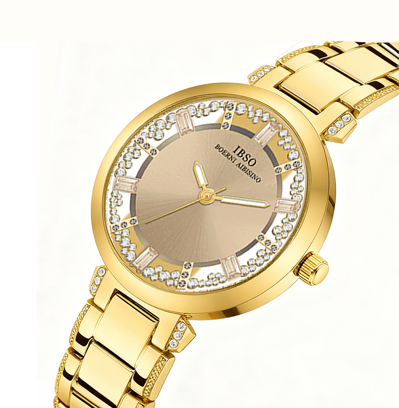 Luxury Brand Women Watches Gol - огляд і ціна Luxury Watch With Green Dial