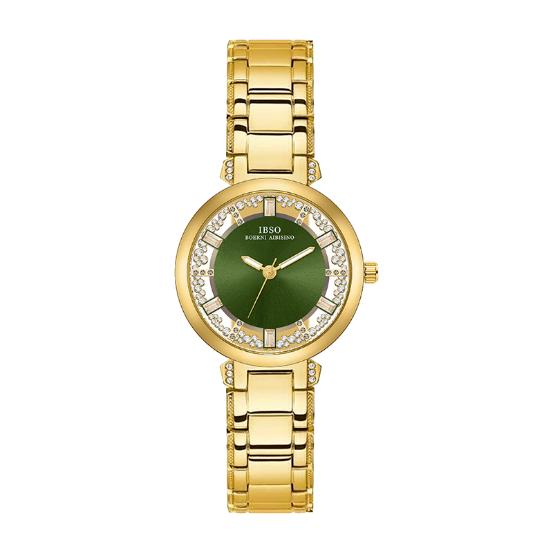 Luxury Brand Women Watches Gol - огляд і ціна Luxury Watch With Green Dial