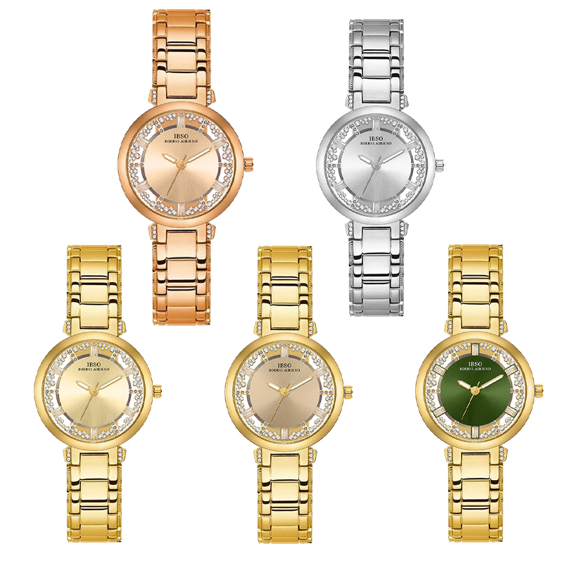 Luxury Brand Women Watches Gol - огляд і ціна Luxury Watch With Green Dial