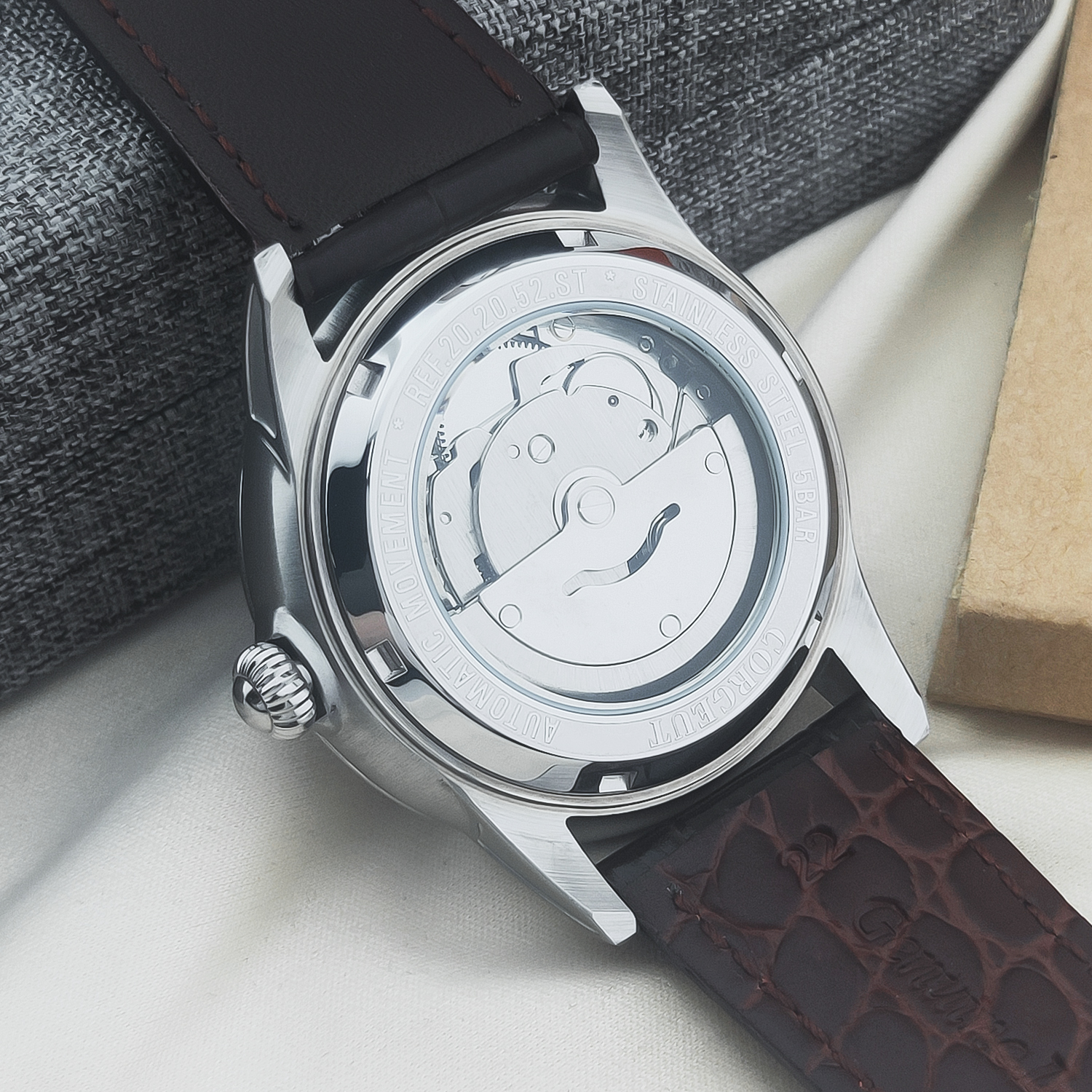 CUSTOM Logo 41mm MIYOTA8215 Au - огляд і ціна Luxury Watch Collection