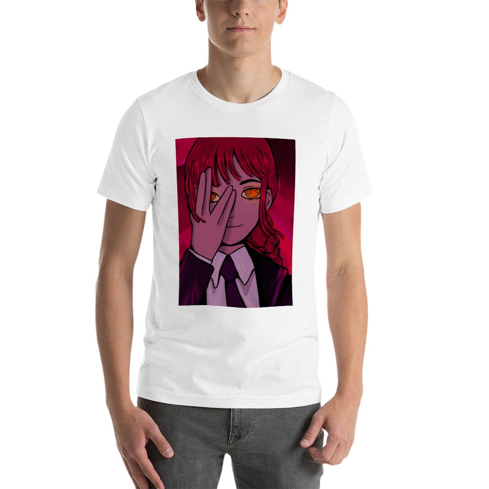 Makima is watching T-Shirt t s - огляд і ціна Luxury Watch China