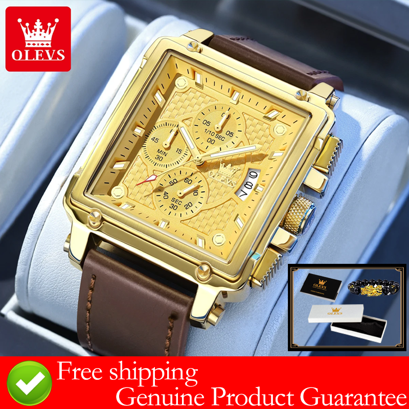OLEVS brand mens watches water - огляд і ціна Luxury Watch Brands