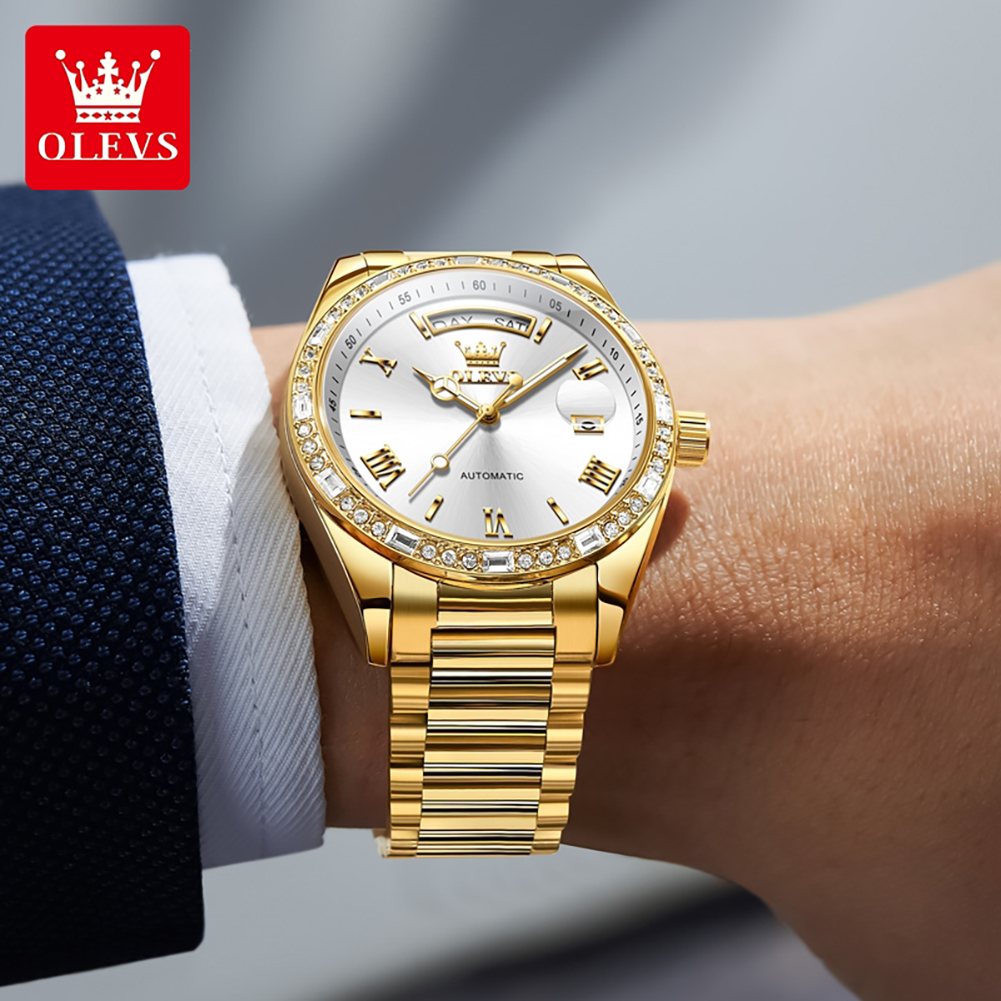 OLEVS 6747 luxury brand Men's  - огляд і ціна Luxury Watch Brands