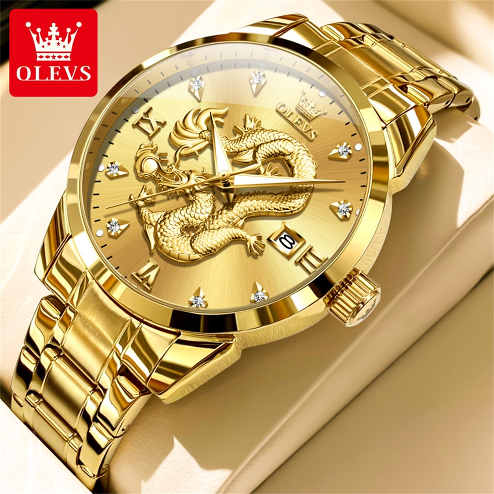 OLEVS Mens Watches Top Brand L - огляд і ціна Luxury Watch China