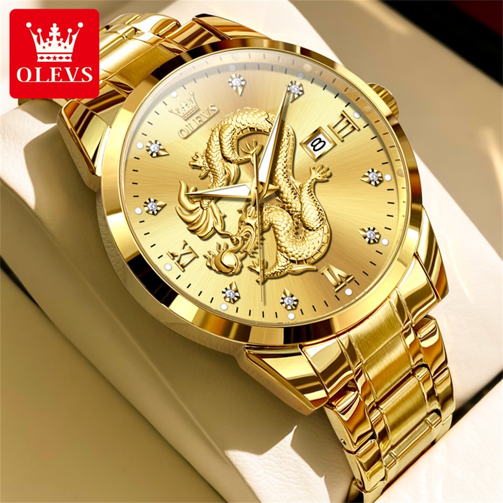 OLEVS Mens Watches Top Brand L - огляд і ціна Luxury Watch China