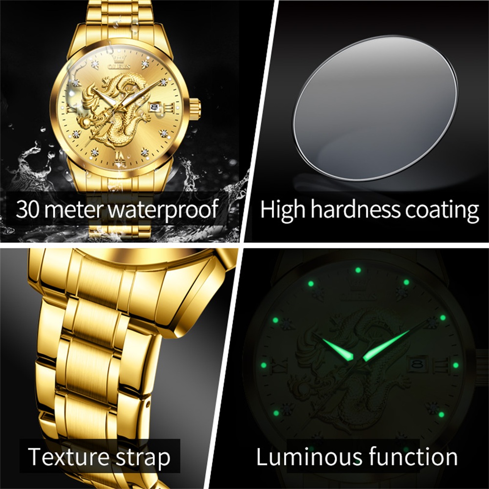 OLEVS Mens Watches Top Brand L - огляд і ціна Luxury Watch China