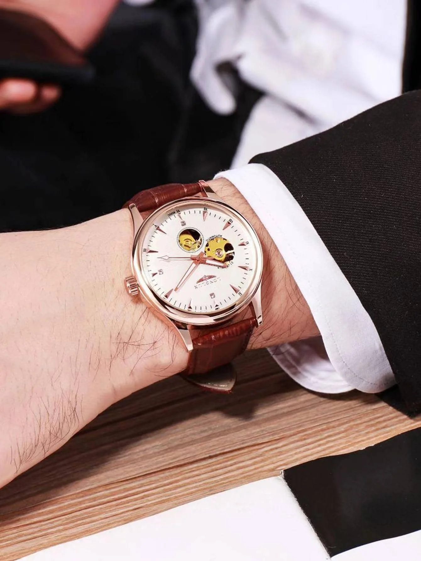 LONGLUX automatic watch elegan - огляд і ціна Minute Repeater Watch