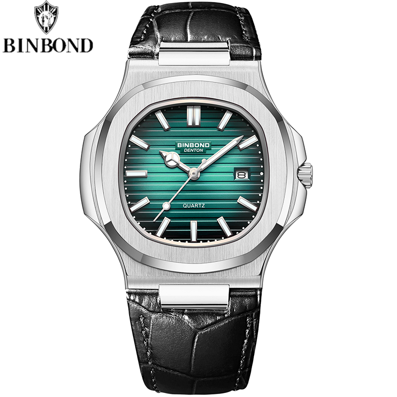 BINBOND Top Brand Hot sale Men - огляд і ціна Luxury Watch For Sale